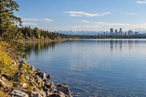 Glenmore reservoir — YYC → SW Calgary.