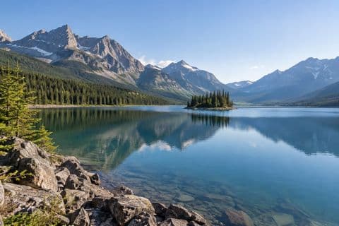 Upper kananaskis lake — Calgary / YYC → Kananaskis.