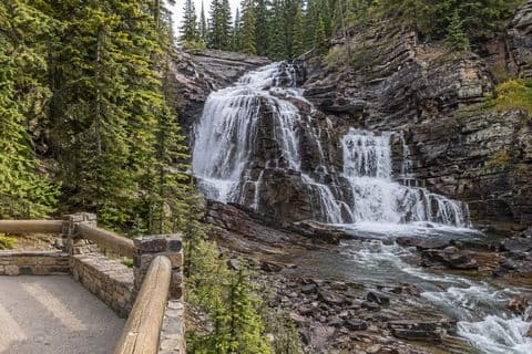 Cameron falls — Calgary / YYC → Waterton Lakes.