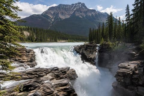 Athabasca falls — Calgary / YYC → Jasper.