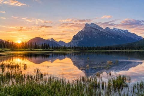 Banff vermilion lakes — Calgary / YYC → Banff.
