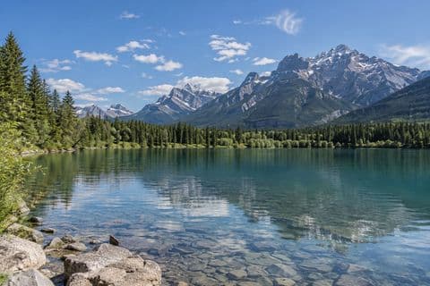 Canmore quarry lake — Calgary / YYC → Canmore.